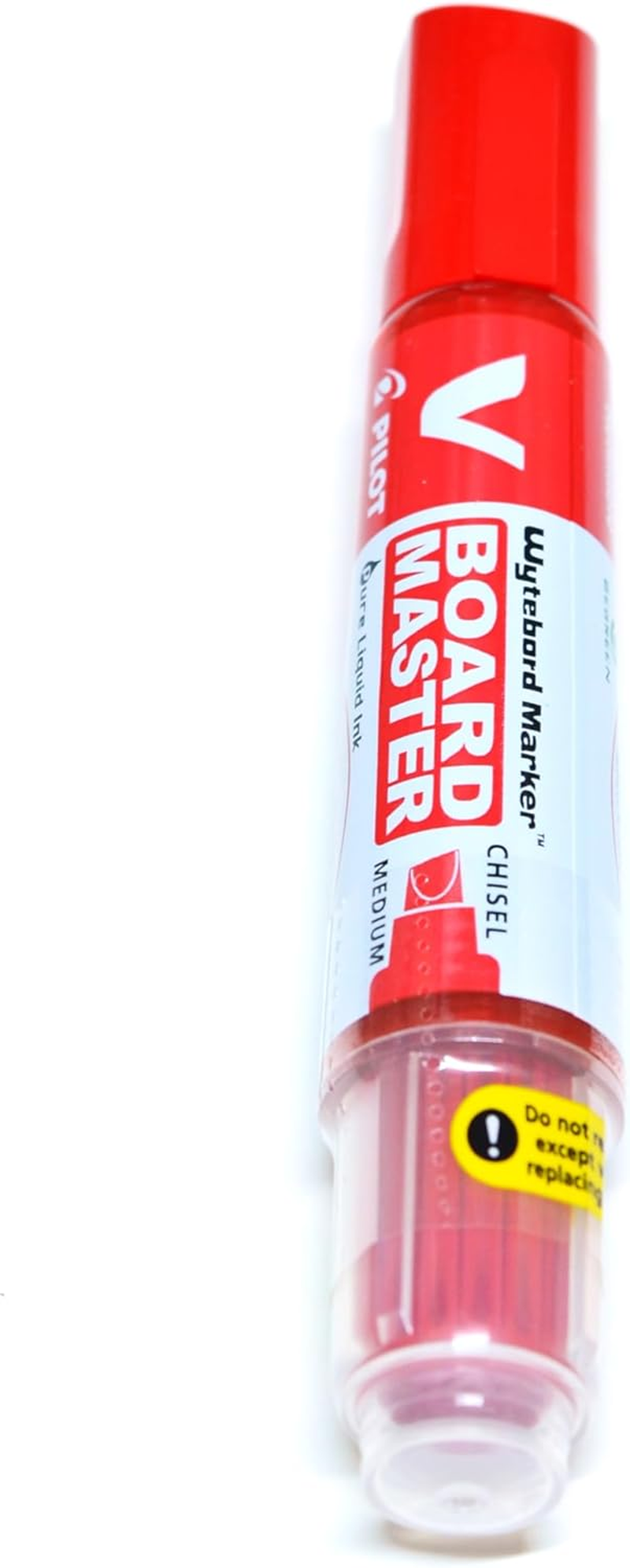 Pilot Begreen V Board Master Whiteboard Marker Chisel Tip Red image number 2