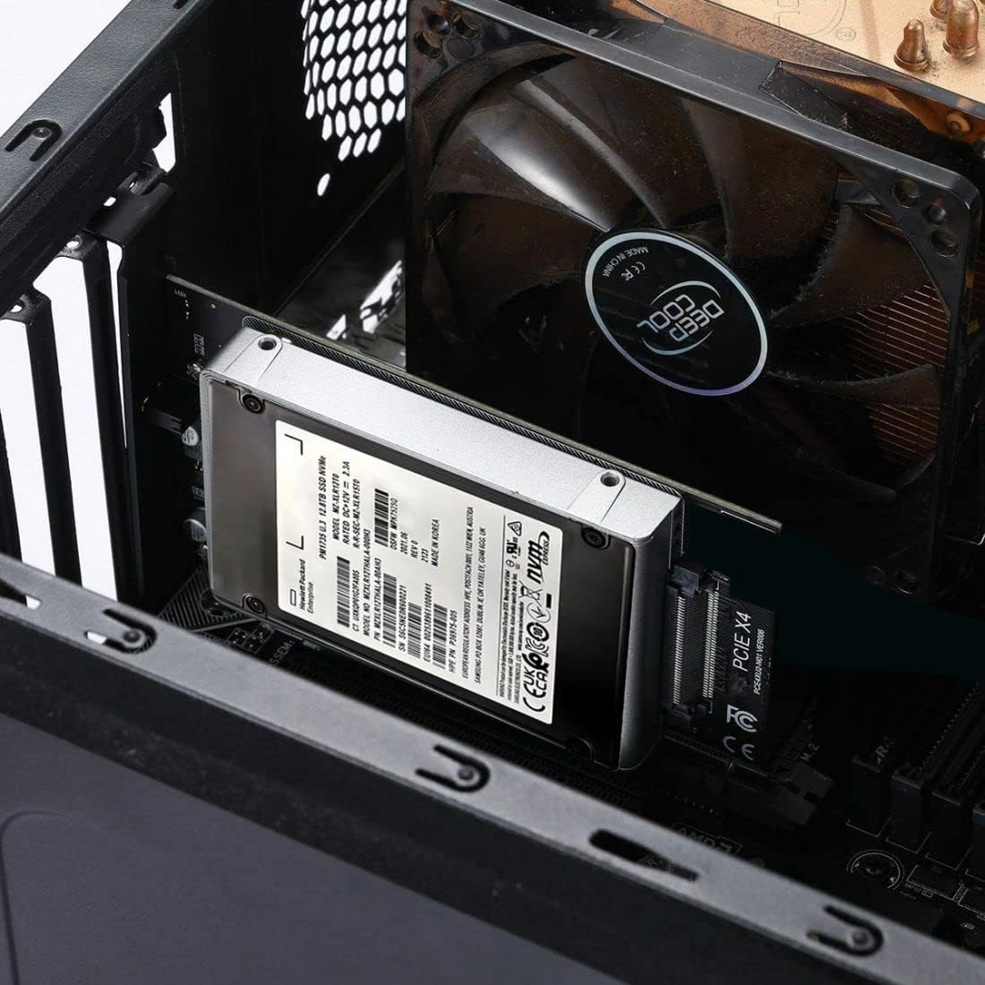 Chenyang U.3 SSD U3 Kit SFF-8639 to PCI-E 4.0 X4 Lane Host Adapter for Motherboard PM1735 Nvme Pcie SSD (CY-SA-083) image number 2