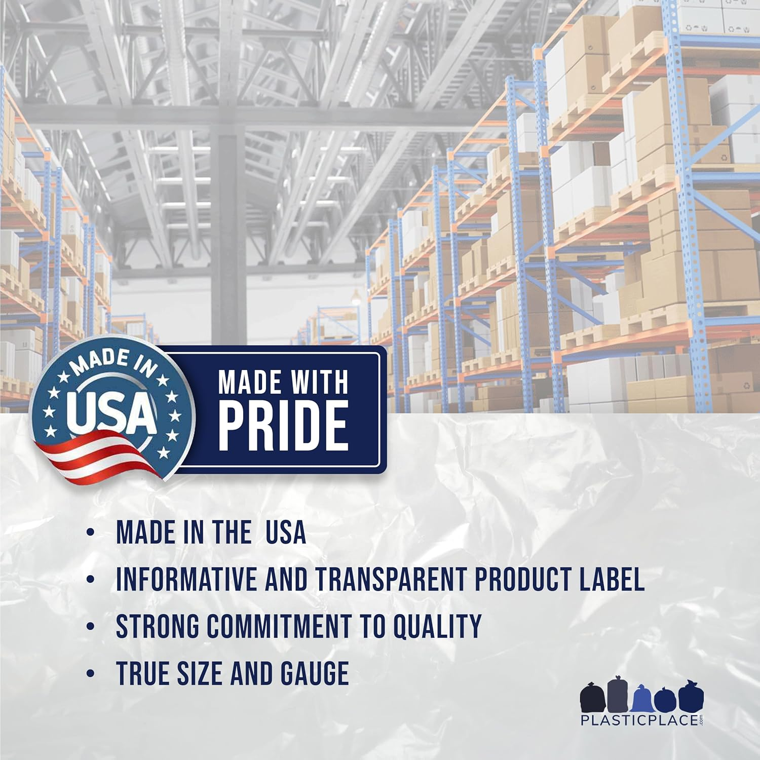 Plasticplace Trash Bags │ Simplehuman Code M Compatible (50 Count) │ White Drawstring Garbage Liners 12 Gallon / 45 Liter │ 21.5" X 30.75"