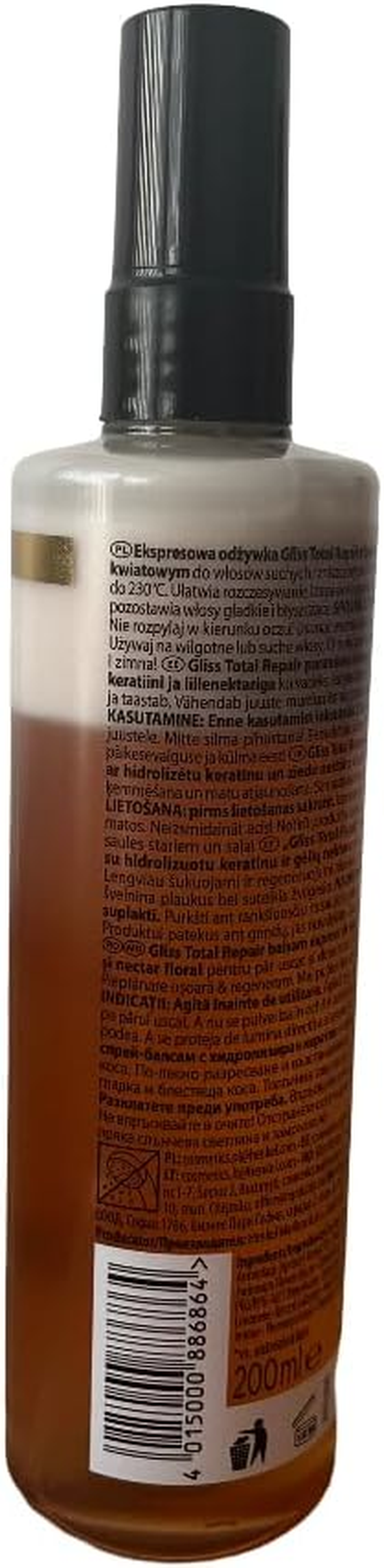 Schwarzkopf Gliss Kur Express Repair Dry Hair Conditioner Total Repair image number 3
