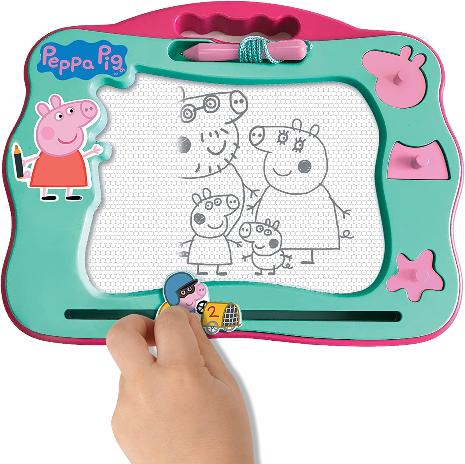 Peppa Pig Travel Magnetic Scribbler Preschool Toy for Kids image number 3