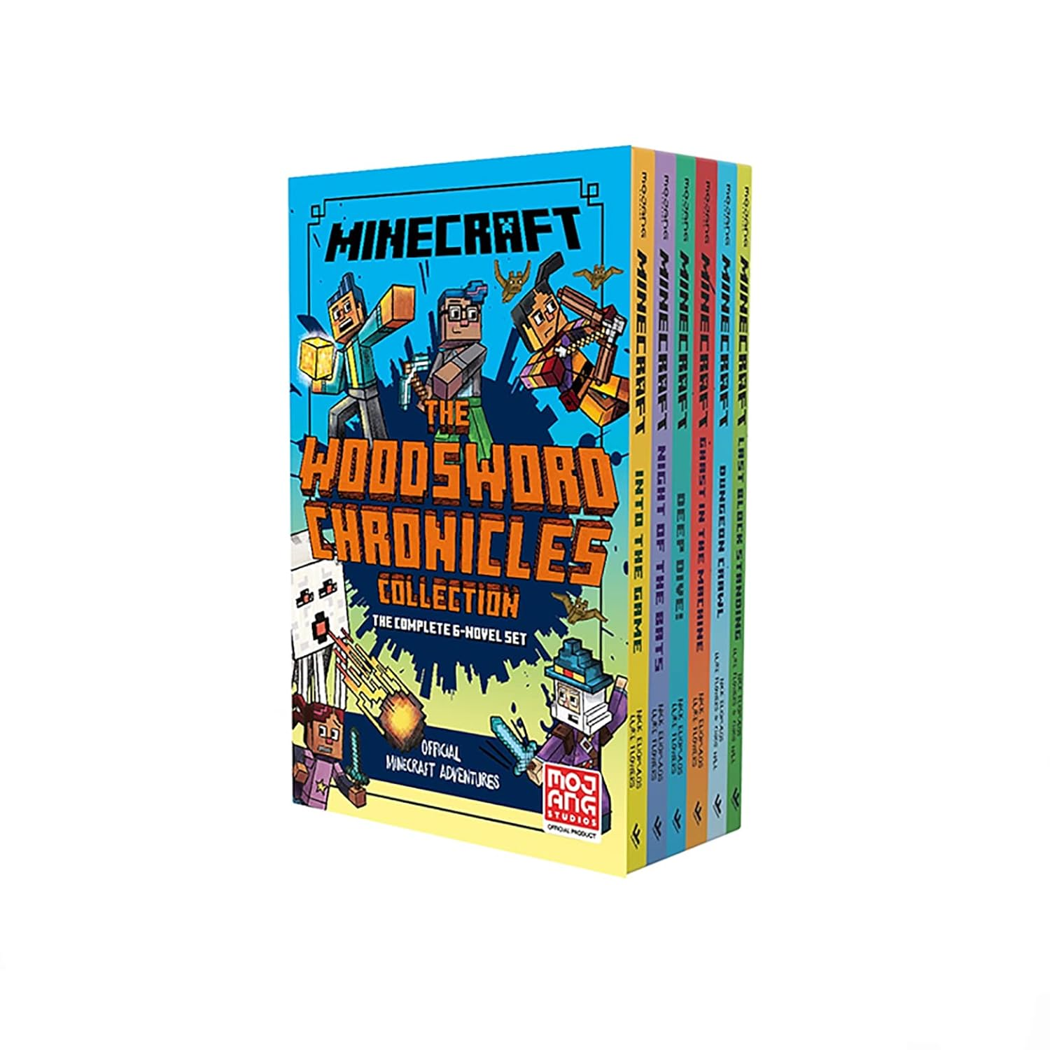 Minecraft Woodsword Chronicles 6 Book Slipcase: Official Illustrated Children&rsquo;S Gaming Fiction Series &ndash; Perfect for Fans of a Minecraft Movie and Kids Aged 6, 7, 8 & 9!