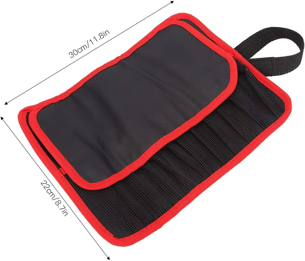 Fishing Jig Bag, Portable Foldable Fishing Tool Pockets Bag, Outdoor Fishing Lures Baits Tackle Gear Tools Storage Bag, Fishing Equipment Accessory Protective Case Organizer image number 5