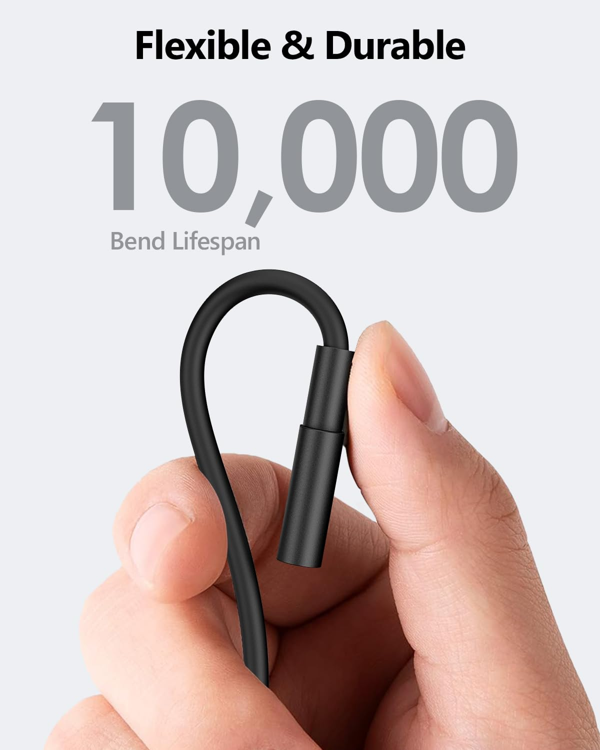 SUNGUY Right Angle Micro USB Cable 0.5M [2 Pack], 18W 90 Degree Micro USB Cable Fast Charging USB 2.0 Data Sync Compatible for Samsung Galaxy S7 Edge S6 S5, Moto E6 5 4, LG image number 4