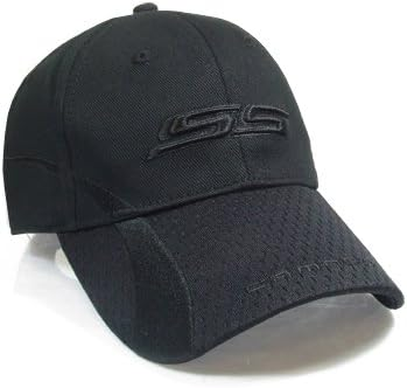 Carbeyondstore Chevrolet Camaro SS Black Ghost Baseball Cap image number 1