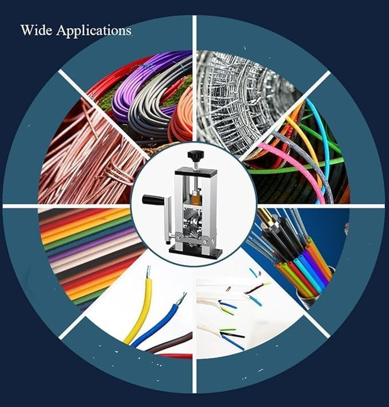 QYINXIU Manual Wire Stripper Machine Drill, Powered Wire Stripping Tool, Wire Stripping Machine for Scrap Wire Electrical and Copper Wire Stripper image number 4