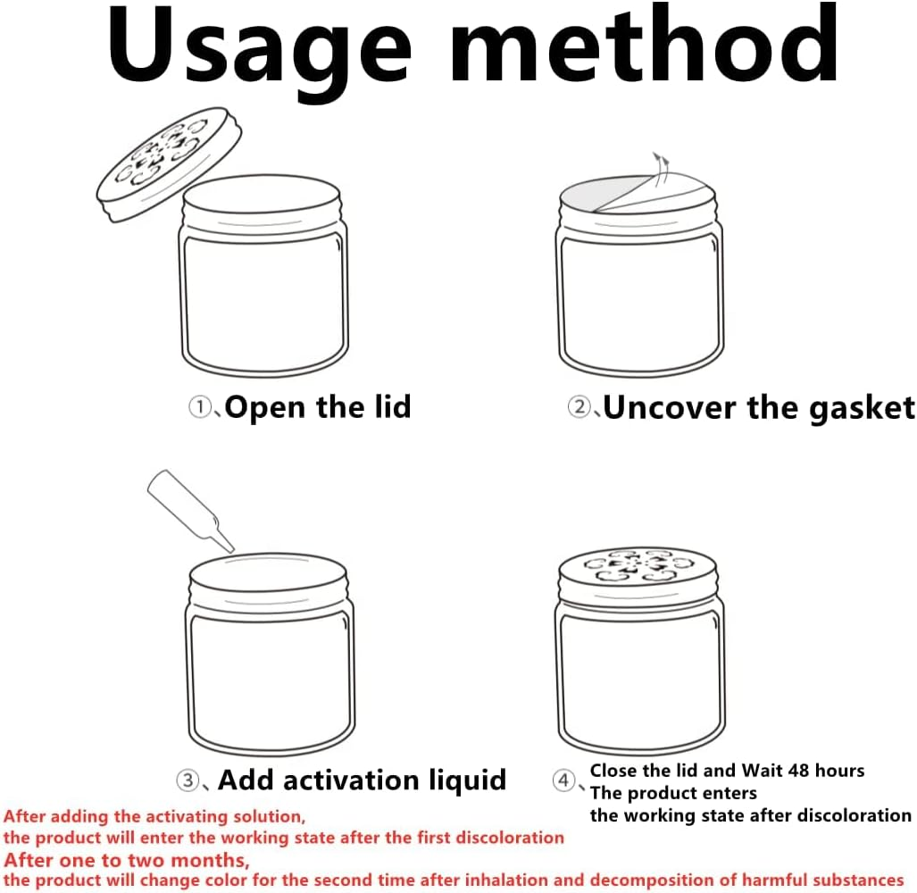 Formaldehyde Removal Magic Box Office Bedroom Wardrobe Kitchen New House Car Room Toilet Bathroom Air Strong Purification Filtration Benzene Ammonia TVOC Etc Harmful Odor Purified Clean Air Agent image number 2