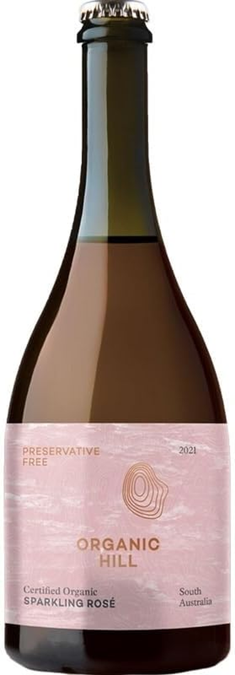 Organic Hill Preservative Free Sparkling Rose Wine 750 Ml