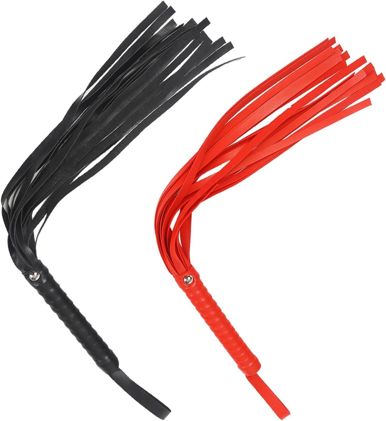 48Cm Horse Riding Crop & Training Whip - Faux Leather Paddle Horse Crop PU Leather Equestrian Whip for Horse Training, Dressage & Riding Accessories(Black)