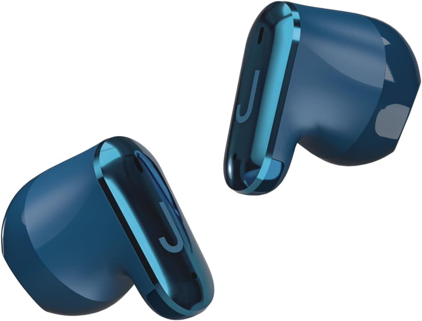 JAZ Orion Semi in Ear Headphones True Wireless Stereo Ultra Compact Charging Case Built-In Microphone Touch Control for Smartphone Tablet Laptop 20 Hours Light Blue image number 4