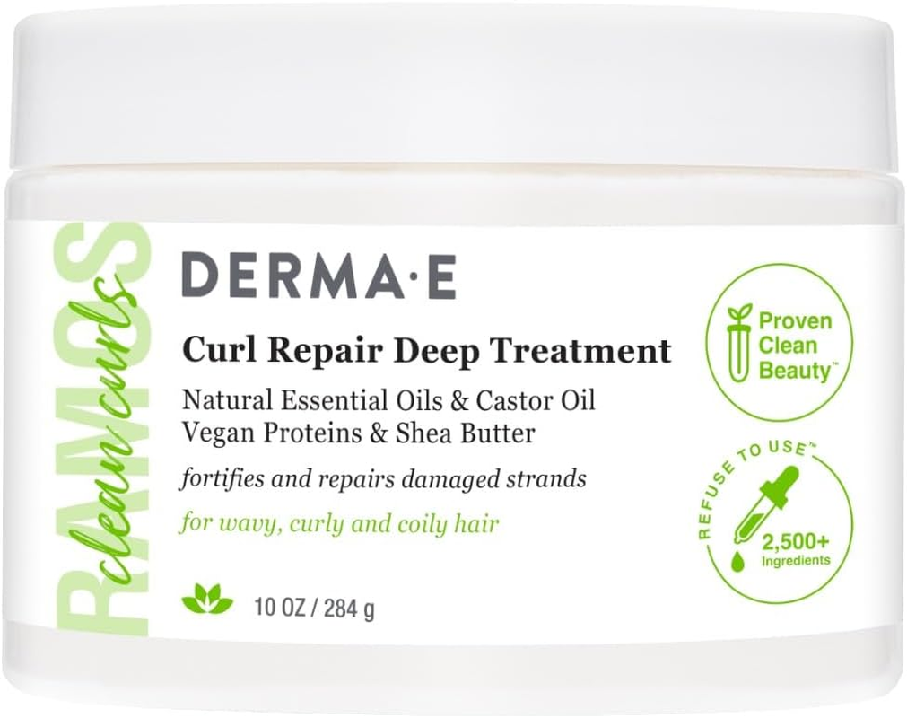 Derma E Curl Repair Deep Treatment (ALBA RAMOS CLEAN CURLS COLLECTION) image number 1