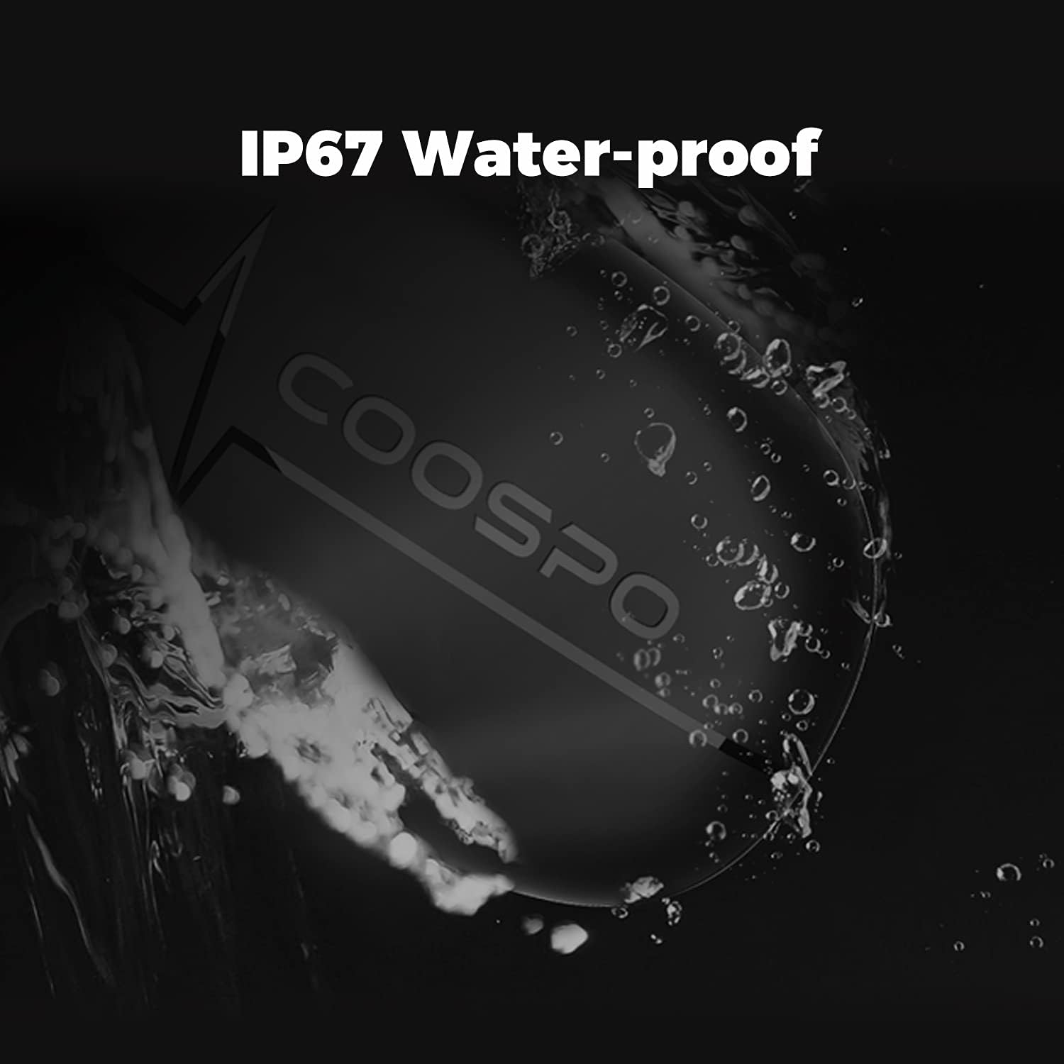 COOSPO Heart Rate Monitor Chest Strap Bluetooth4.0 ANT+ Heart Rate Monitor Strap HR Sensor with Chest Strap IP67 Waterproof Compatible with Peloton Zwift DDP Yoga Bike Computers Sports Watches image number 5