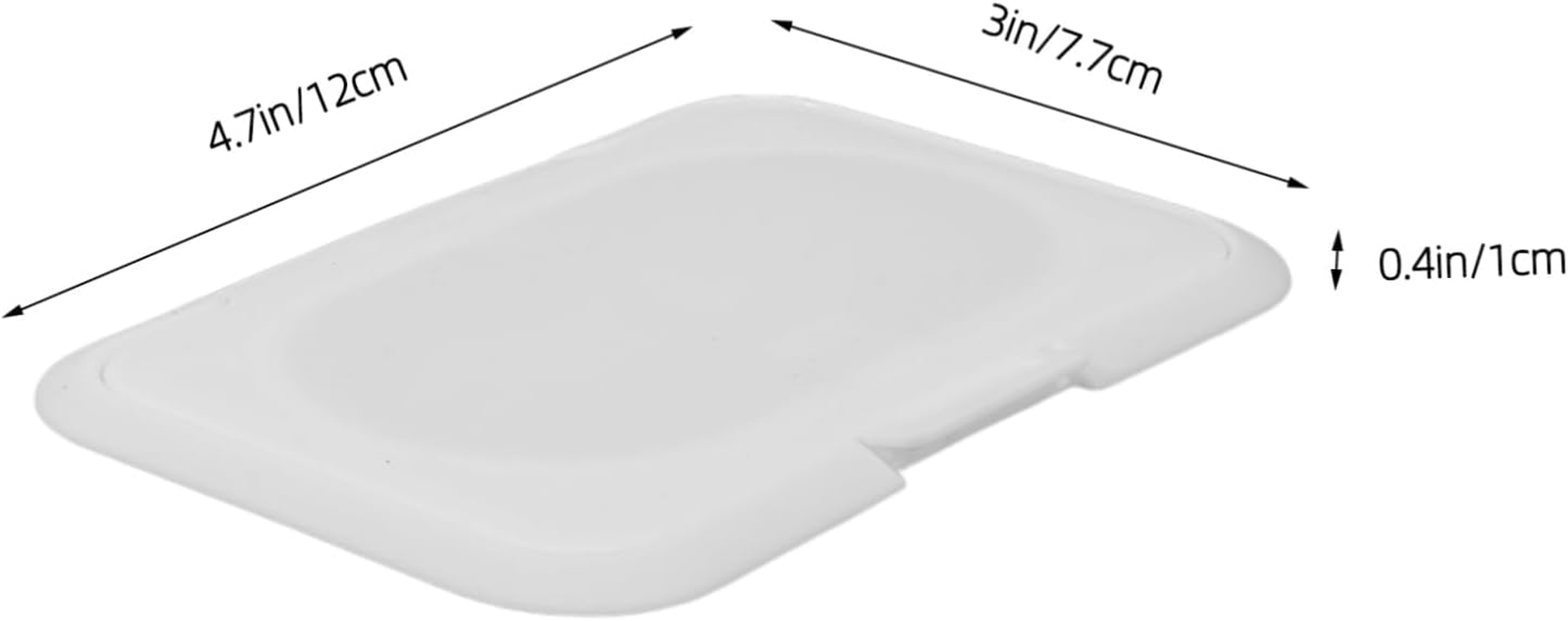 30Pcs Elegant Wipes Flip Lid Leak Tissue Dispenser Cover for Storage Reusable image number 6