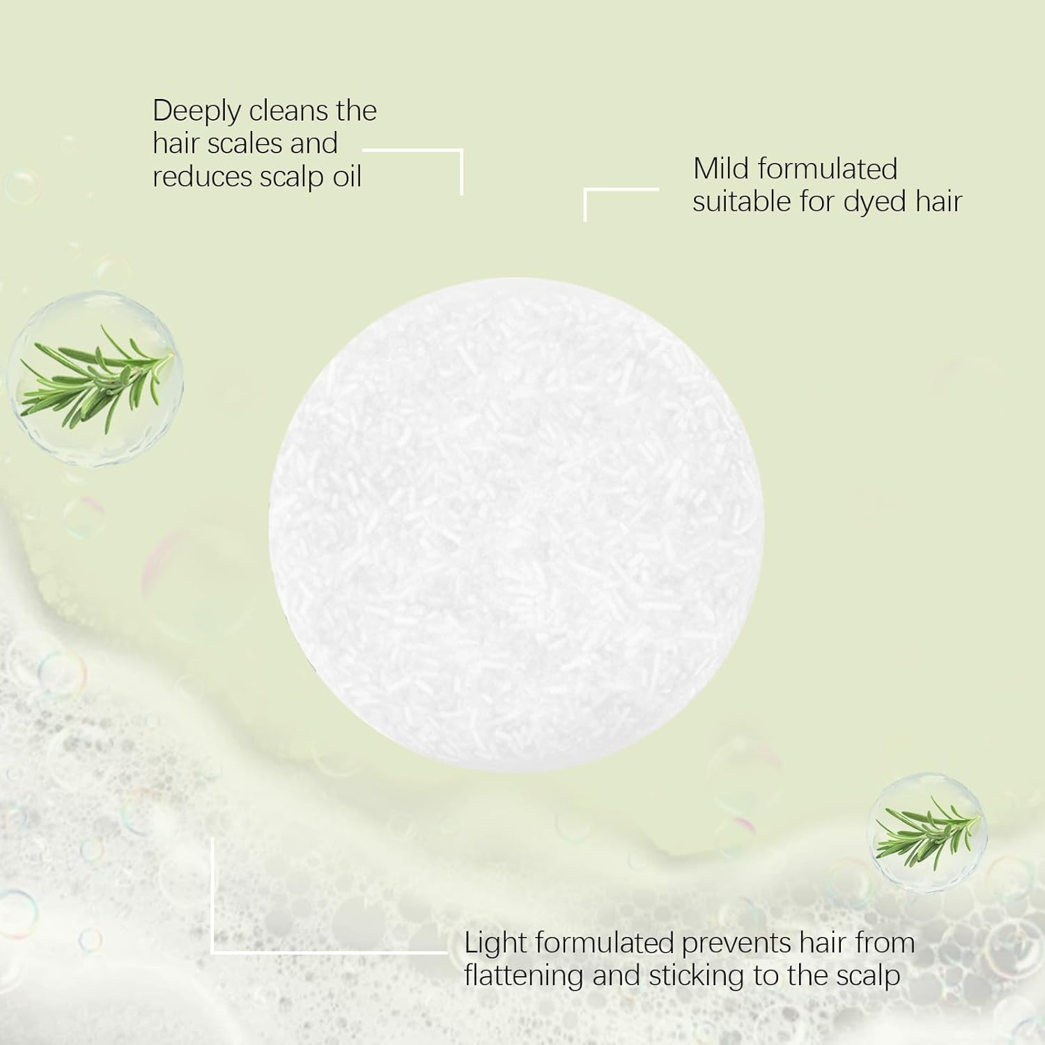 Onion Shamfoo Soap, Shampoo and Conditioner Bars, Shampoo Bar, Anti-Dandruff Shampoo, Moisturizing and Sulfate Free for Thinning Hair Care, for Anti-Hair Loss, Strengthening Weak Hair (3PCS) image number 1