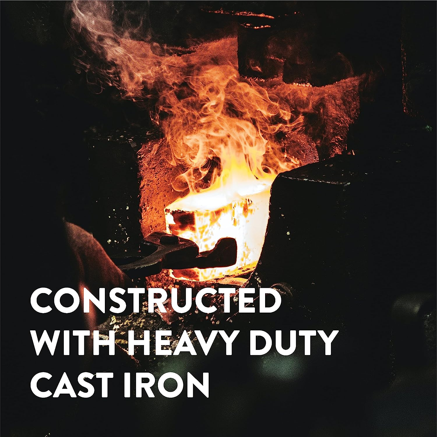 Gasone 50200 Gas ONE Propane High Pressure Cast-Iron round Burner Head with Brass Fitting Orifice image number 5