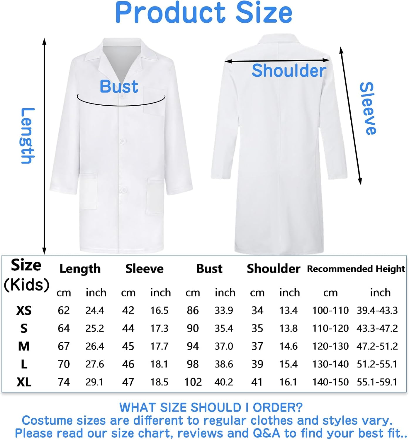 Doctor Costume for Kids, Doctor Accessories Carnival Party Cosplay