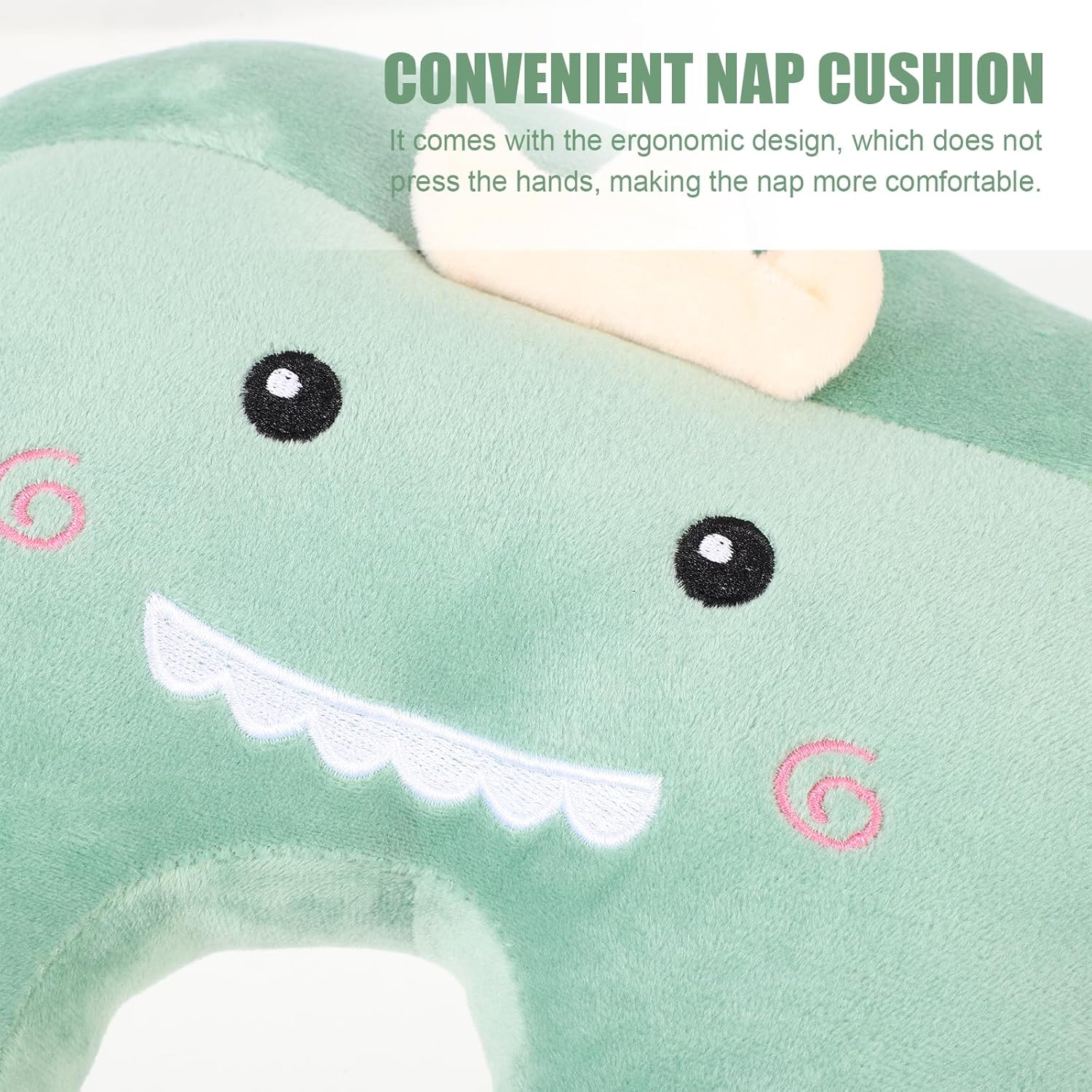 Healeved Piercing Pillow Comfortable Sleep Pillow Ear Piercing Pillow with Ear Hole Wear-Resistant Ear Pillow Donut Pillow image number 1