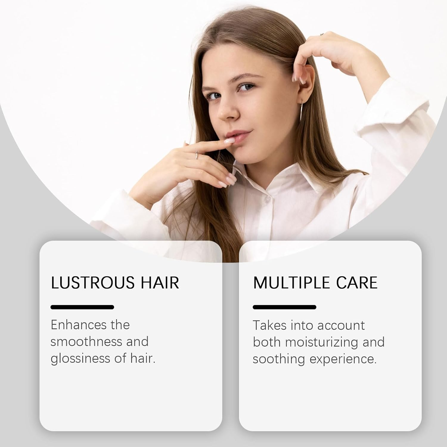 10Ml Hair Care Essential Oil Gentle Nourishing Hair Soft and Fragrant Hair Care Daily Scalp Massage Essential Oil image number 4