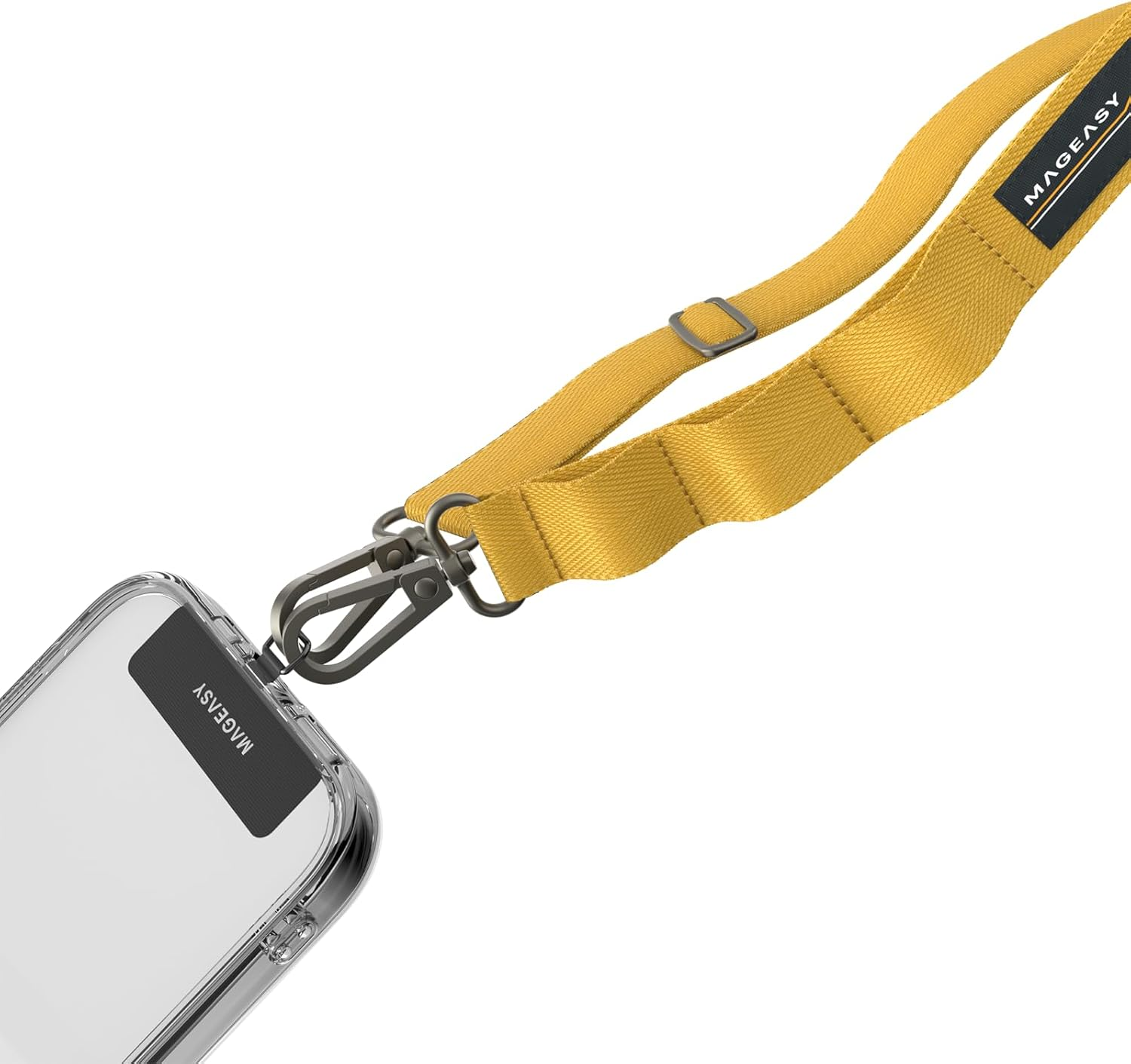 MAGEASY Crossbody Cell Phone Lanyard - Universal Crossbody Phone Strap | 20Mm Adjustable Strap for Iphone, Samsung, More - Army Green image number 2