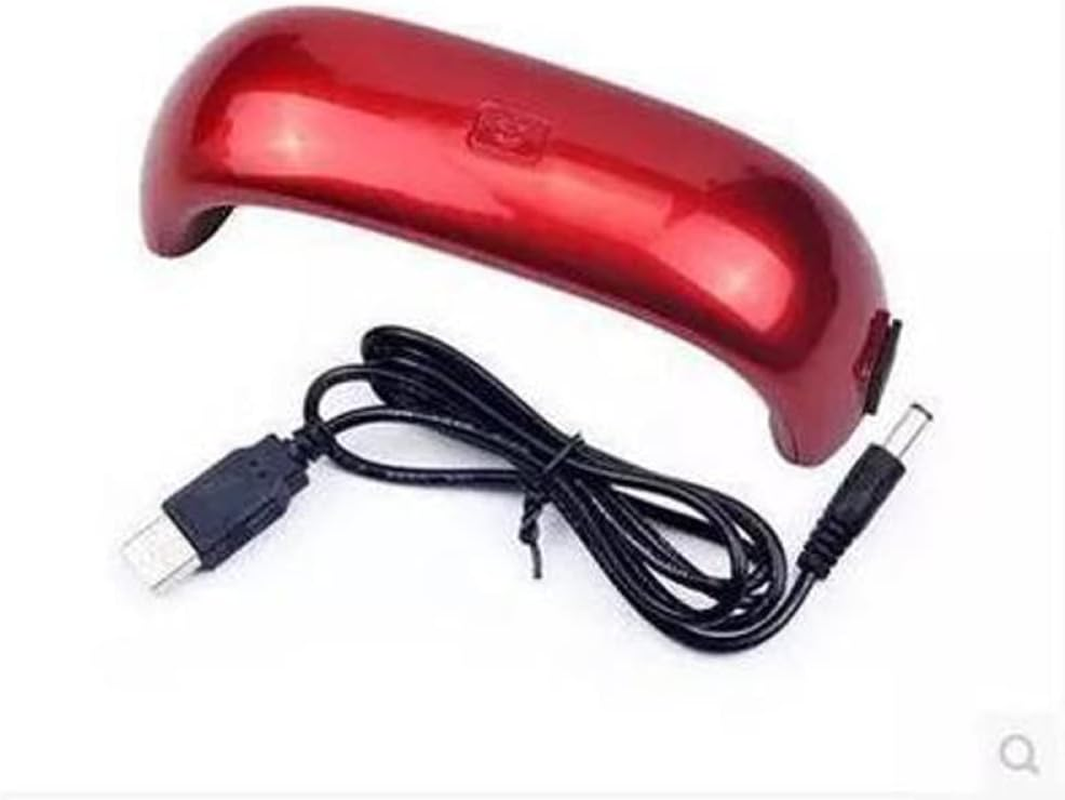 Nail Dryer 9W Mini Manicure Phototherapy Machine Portable USB Manicure Light Led Gel Polishing Nail Dryer Travel Home School Office Use Nail Lamp image number 6