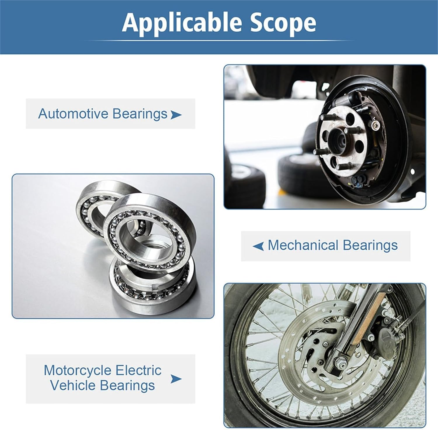 SOULONG 3 Jaw Inner Bearing Puller Gear Extractor Bearing Removal Tool Alloy Steel Strong Pull Force Easy to Install for Guide Pump Brushes 17-38Mm inside Diameter image number 2