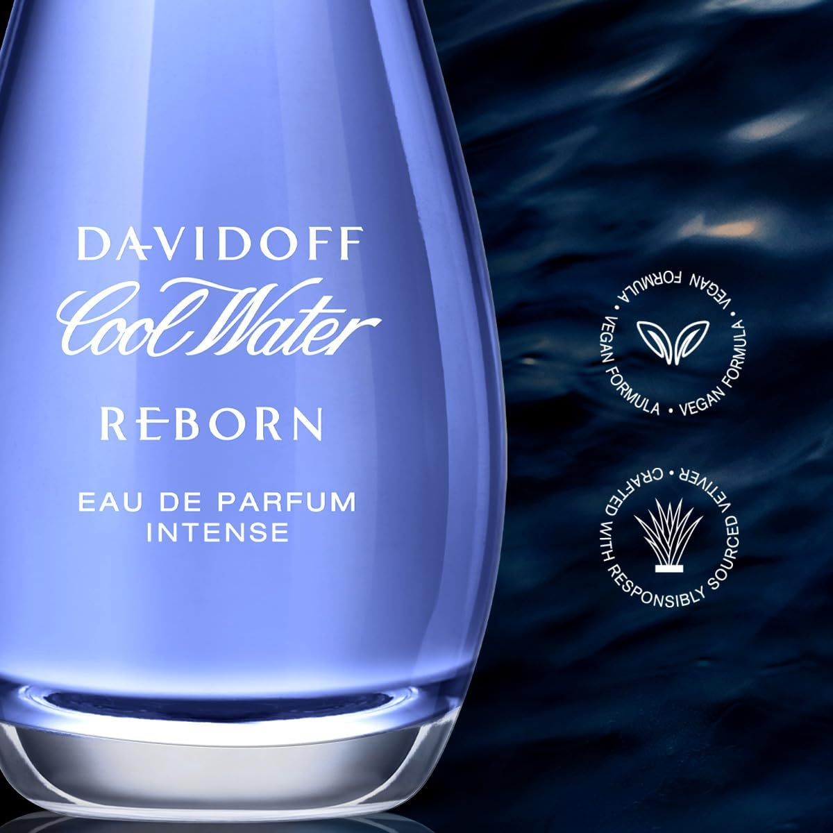 DAVIDOFF COOL WATER REBORN EDP INTENSE (L) 100ML image number 4