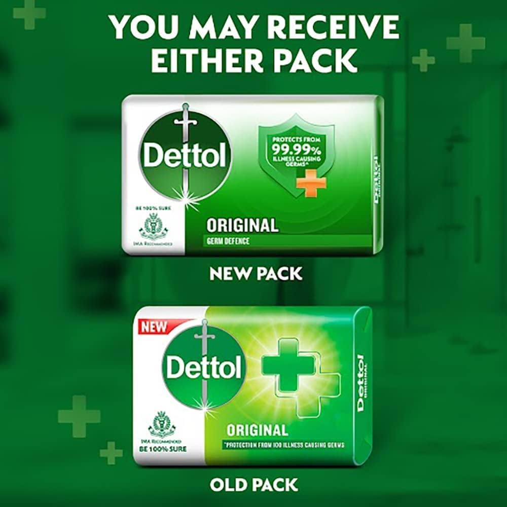 Dettol Soap, Original - 125Gm image number 4