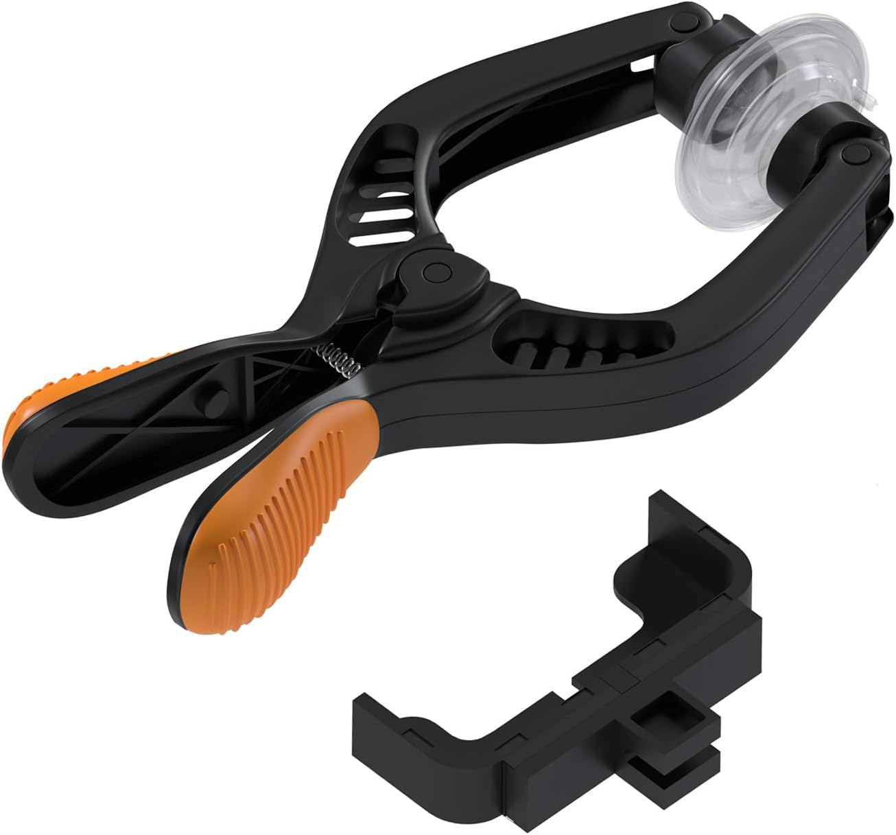 MMOBIEL LCD Screen Opening Tool/Pliers Repair Tool Suction Cup Compatible with Various Tables and Smartphones (Orange)