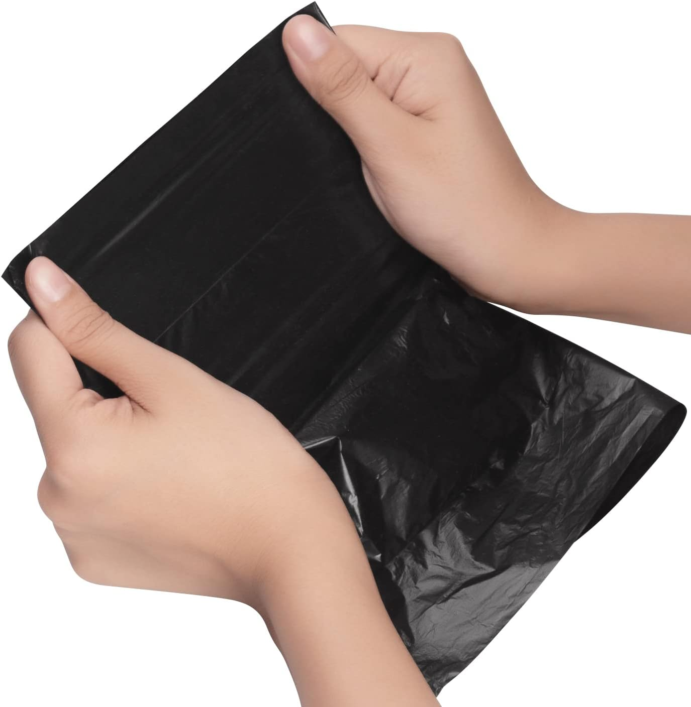 Pack of 80 Plastic Bags for Cat Litter, Easy Resealable Clean to Keep, Pack of 80 Bags, Black - Green Plastic Bag image number 6