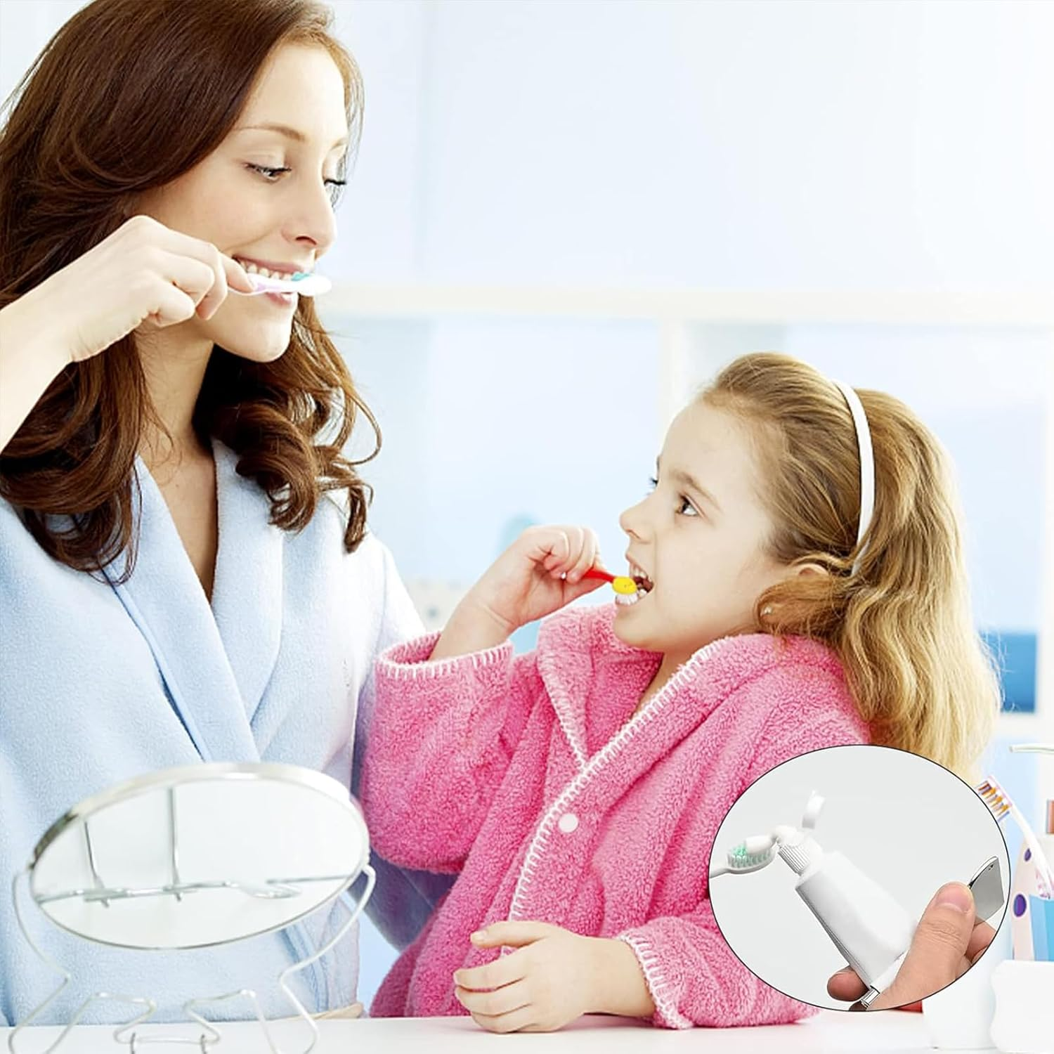 Itadaku 4 Pcs Metal Tube Squeezer Key, Stainless Steel Toothpaste Roller, Tube Squeezer for Cosmetics, Shoe Polish, Hair Dye, Pigments, Perfect for Kitchen, Bathroom & Studio Use image number 5