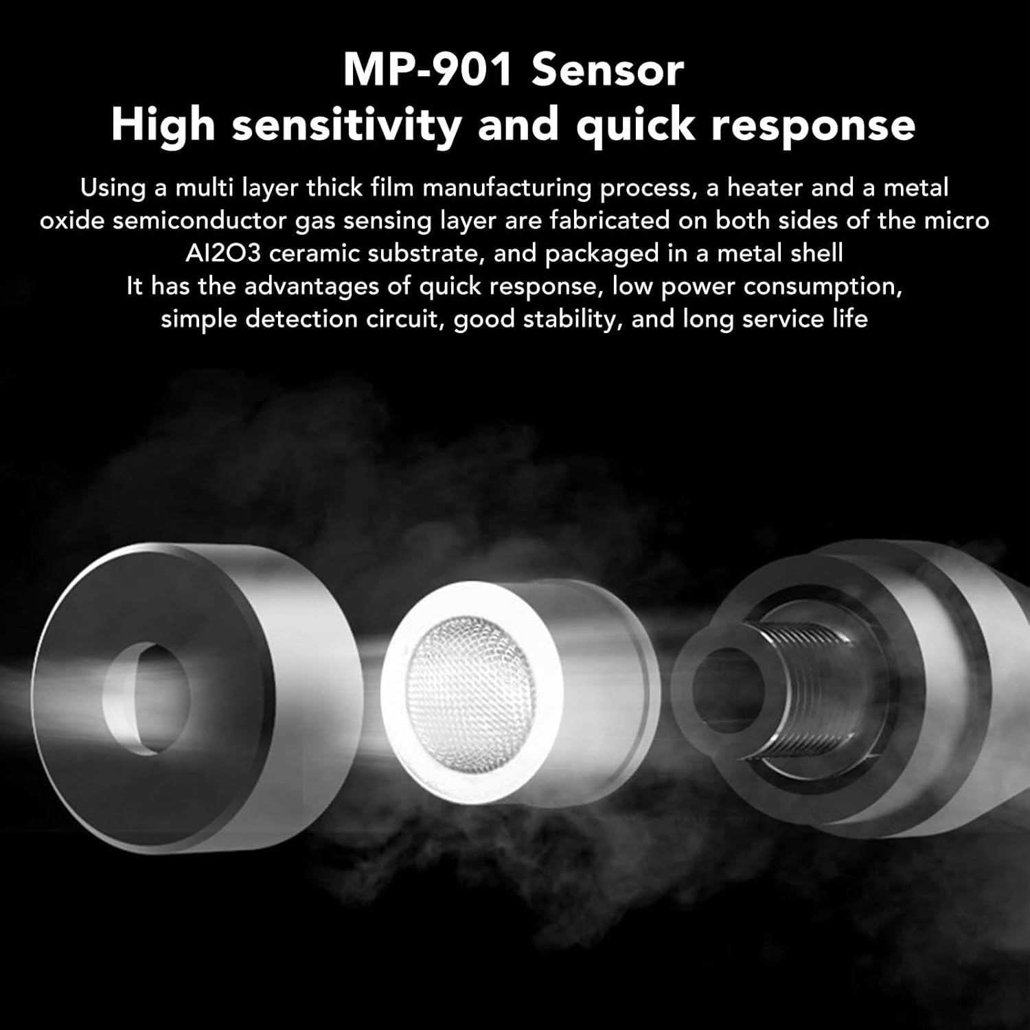 Refrigerant Leak Detector with Light, Halogen Gas Detector Sound Light Vibration Alarm Digital Air Conditioning Refrigerant Freon Leakage Tester image number 5