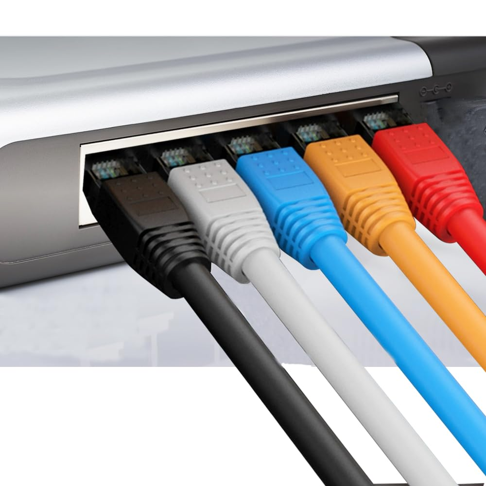 RJ45 Strain Relief Boots, 100 PCS CAT6A, CAT7, CAT8 Plastic Network Wire, Red image number 1