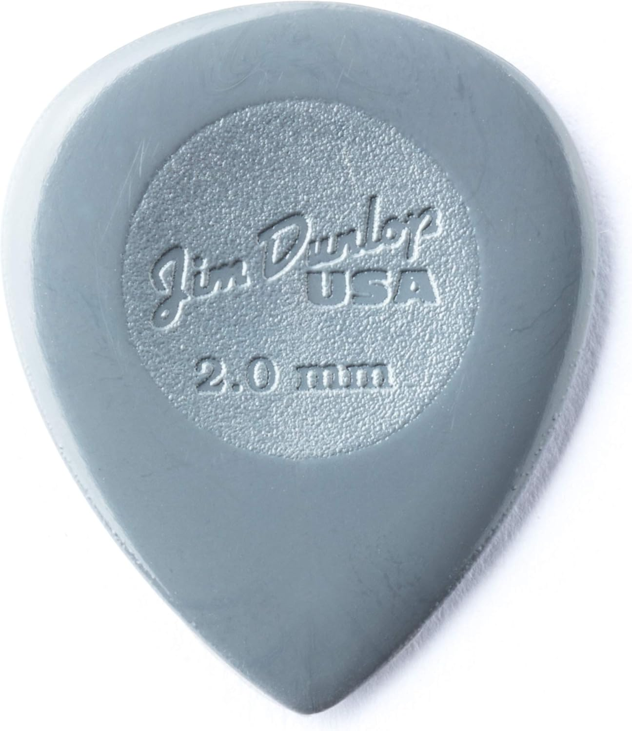 Dunlop 445P2.0 Nylon Big Stubby, Dark Gray, 2.0Mm, 6/Player'S Pack image number 2