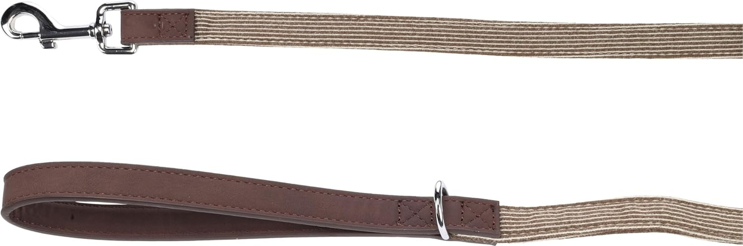Flamingo Dog Leash Herbert Light Brown 1,3M 20Mm