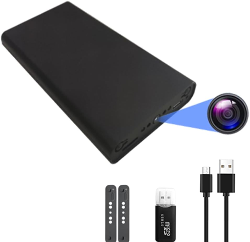 Hidden Camera - Spy Camera - Mini Camera - 10000 Mah HD 1080P Camera - Portable Mobile Power Supply Camera - Secret Camera - Evidence-Collecting Camera - Small Camera - Nanny Camera-55 Hours of Record image number 2