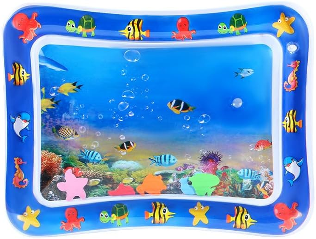 Thickened Water Sensor Play Mat for Cats, Sensor Water Mat for Pet, Water Sensory Playmat with Fish for Pet Play Feel Cool Comfort/1496 image number 4