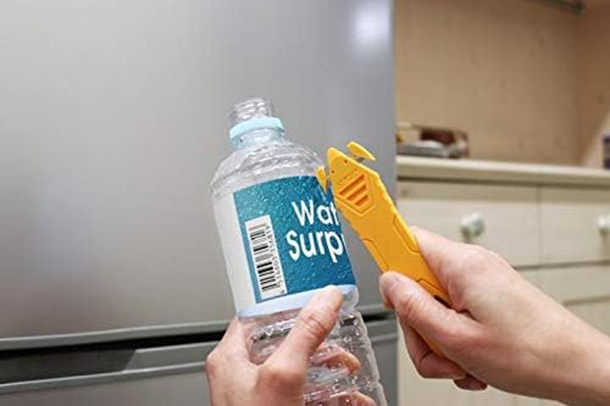 OLFA 238BBL-10P Unpacking Cutter, Caicone, Set of 10, Blue, Stainless Steel Blade, Single Use Type image number 3