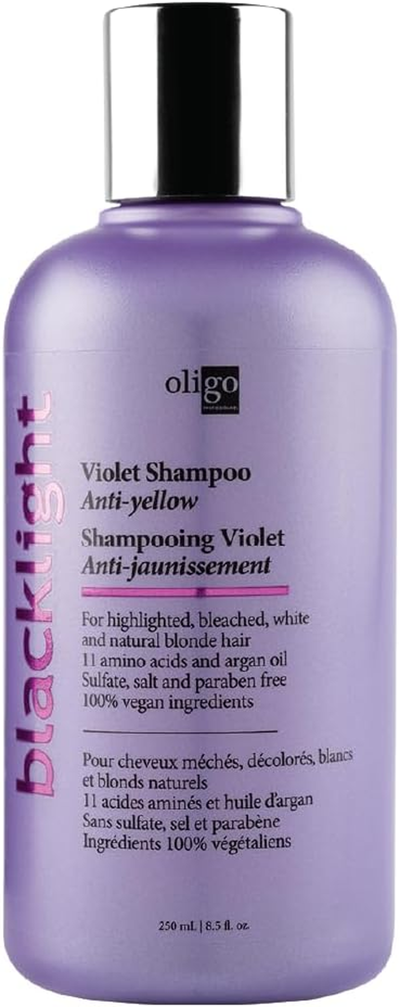 Oligo Professionnel Blacklight Violet Shampoo 250Ml image number 3