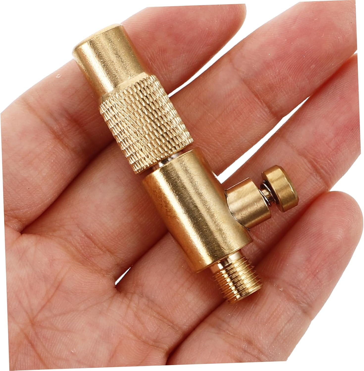 Outanaya Car Air Pump Connector Threaded Valve Adapter Quick Connect Fittings Portable Air Compressor Accessory for Car Tires and Bike Wheels Replacement image number 4