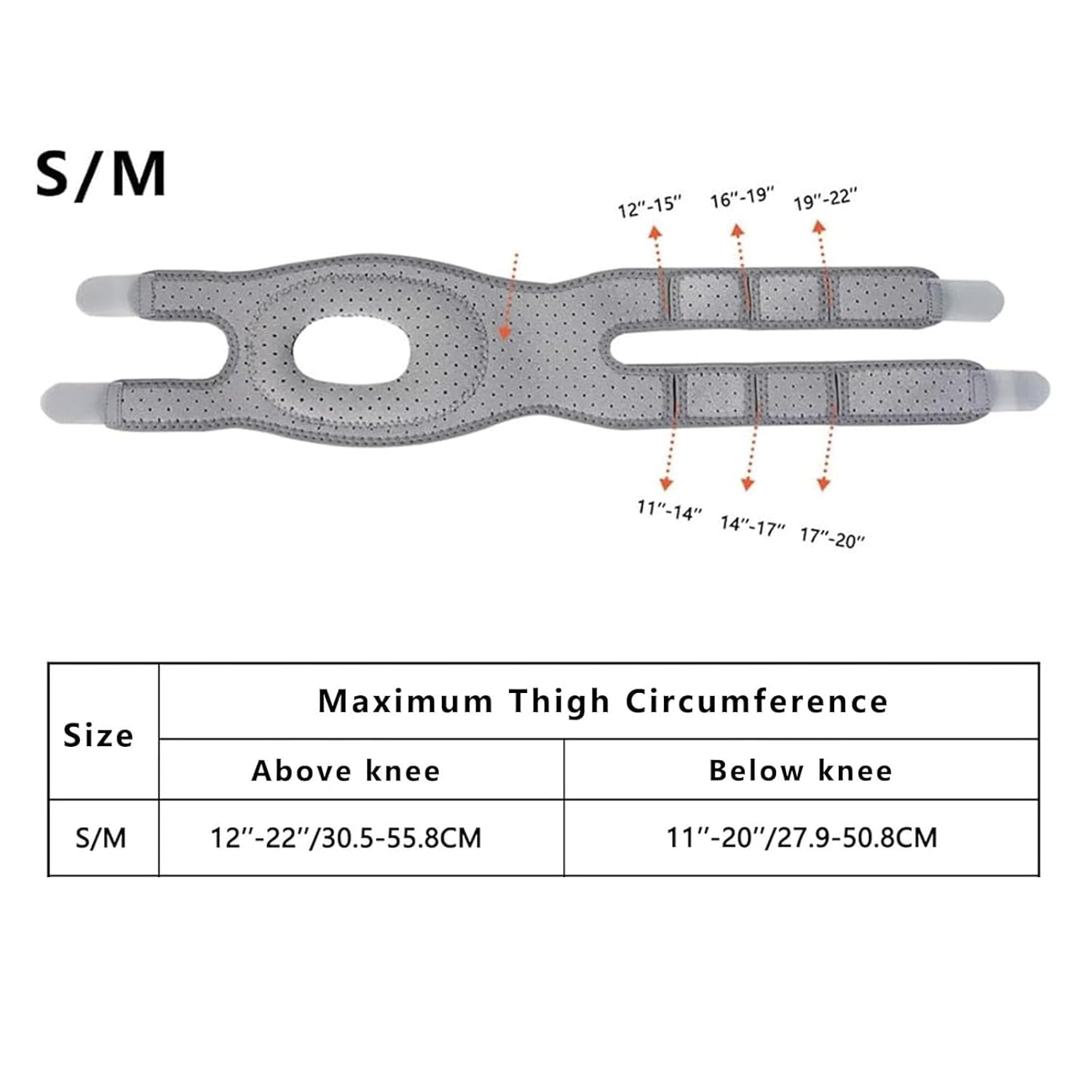 Rhoyee Wellknee Adjustable Knee Brace with Side Stabilizers Patella Gel Pads Pain Relief Support for Meniscus Tear, Arthritis, Injury Recovery, Sports,Running &ndash; 1 Pcs(Gray, S/M) image number 4