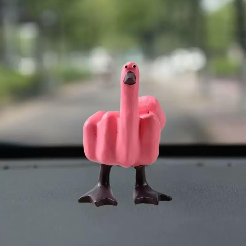 Car Accessory Decoration Ornaments Stocking Stuffers Pink Cute Creative Cartoon Car Dashboard House Home Office Decoration Nice Gift