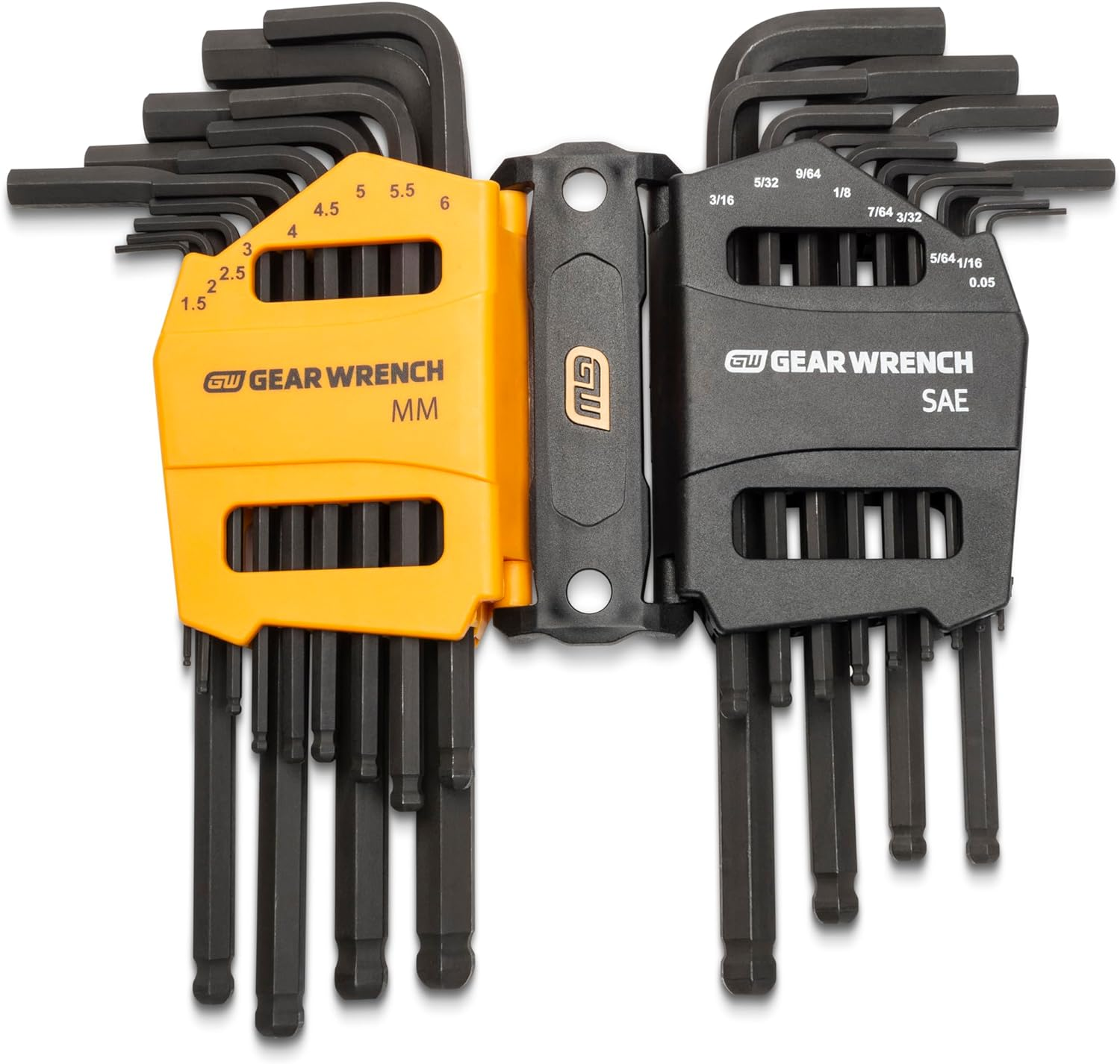 GEARWRENCH 26 Piece Sae/Metric Ball End Long Arm Hex Key Set - 83505 image number 4