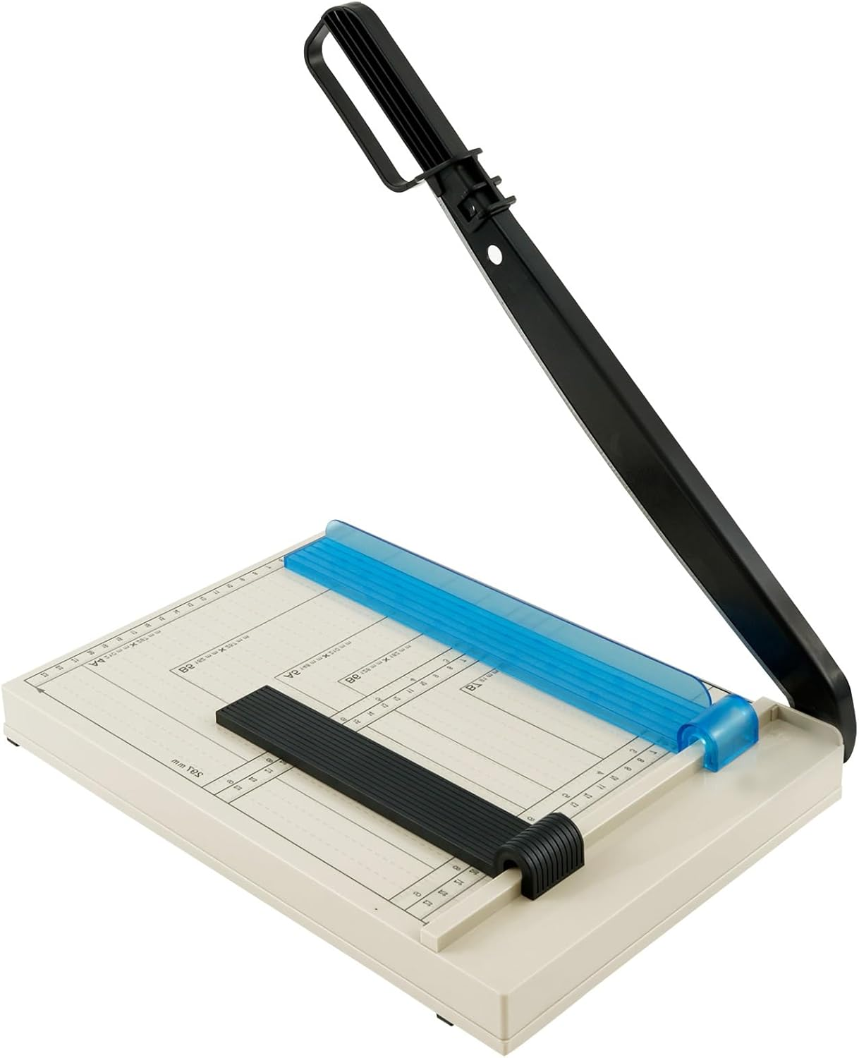 12" Guillotine Paper Cutter A4 Paper Trimmer Accurate Cutting with Safety Blade Lock 12 Sheet Capacity for Cutting Paper, Card,Photos and More (1Pack) image number 3