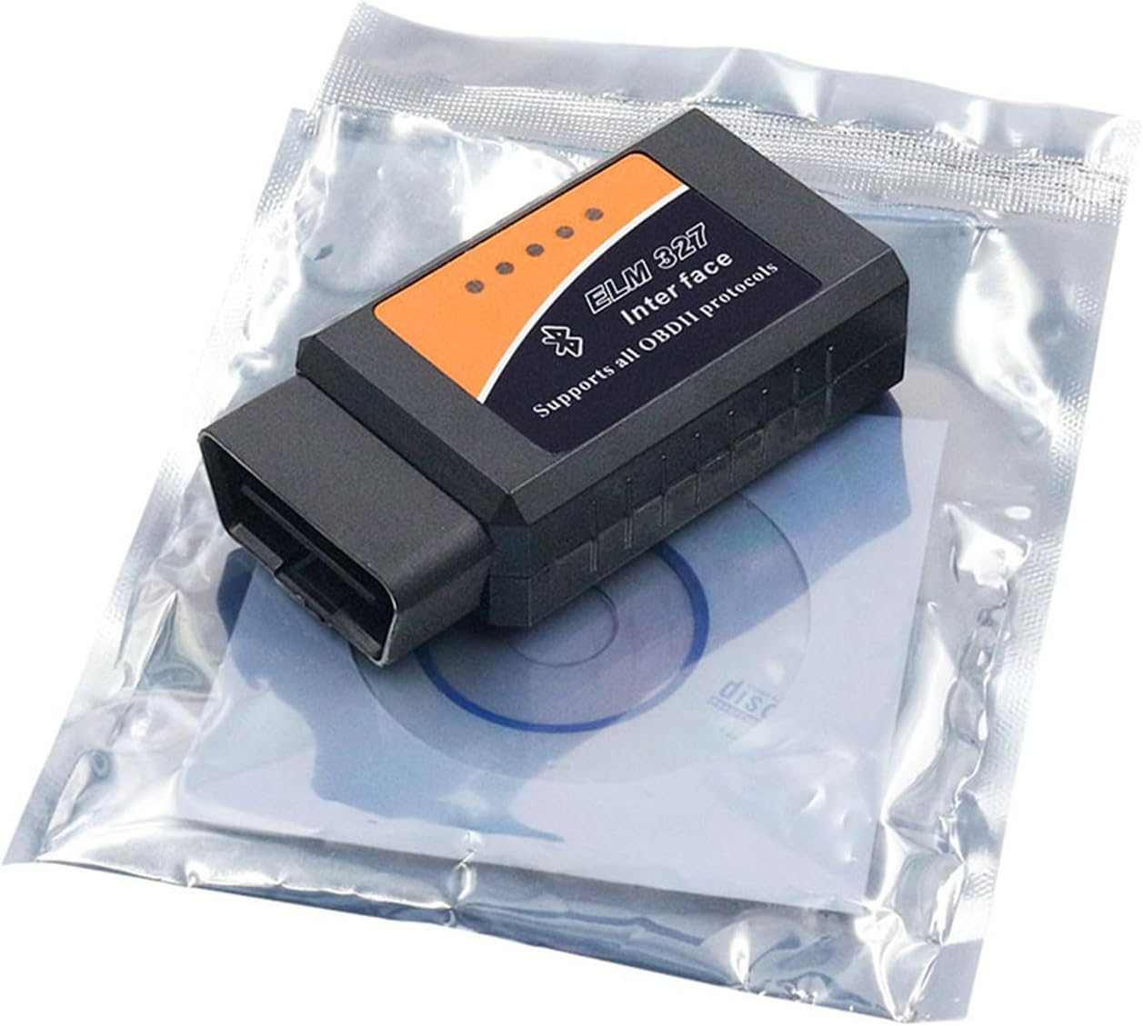 RIBHNXHI OBD2 Scanner Wifi OBDII Car Diagnostic Tool Engine Code Reader Compatible with Iphone Ipad Android Works with Incardoc OBD Fusion Torque Black image number 1