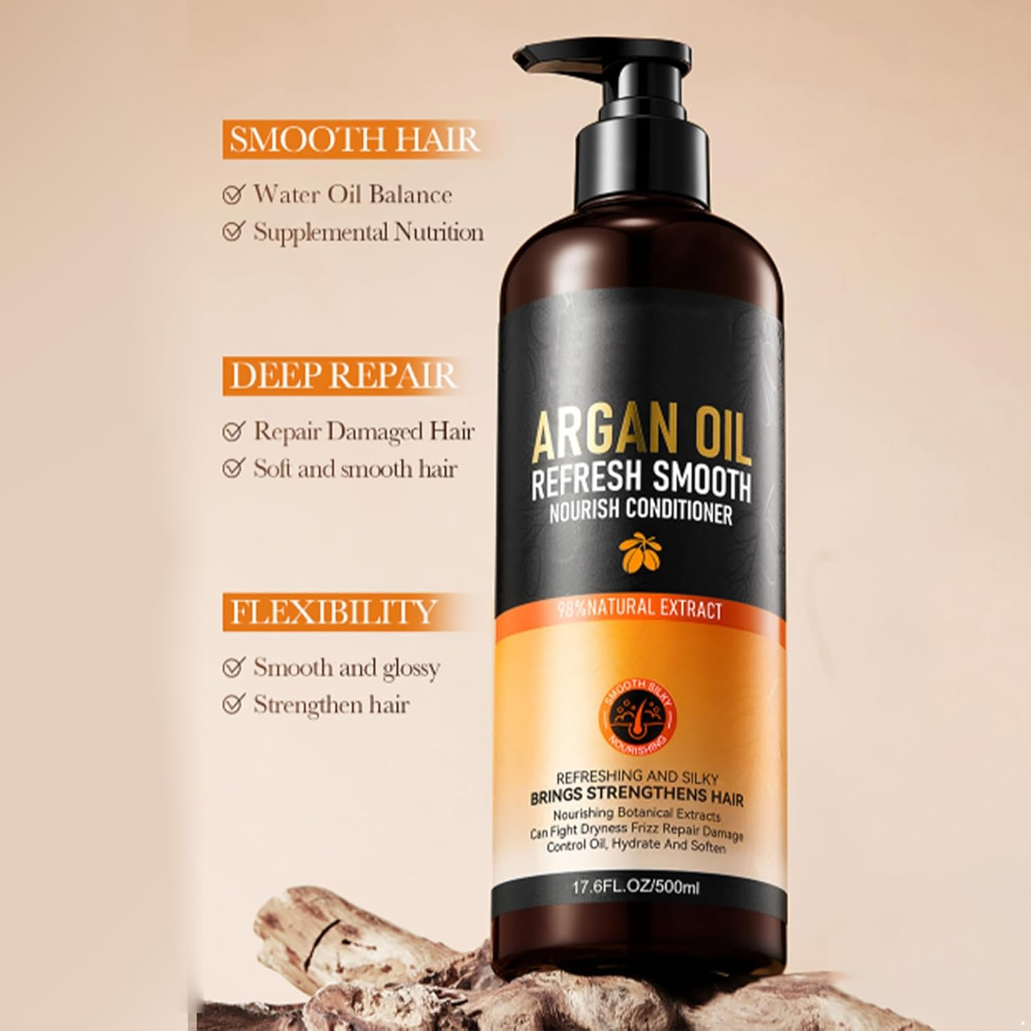 Moggemol Glycerin Shampoo Conditioner 500Ml and Hair Mask 500G Deep Hydration Repair All Hair Needs Conditioner One Size image number 4