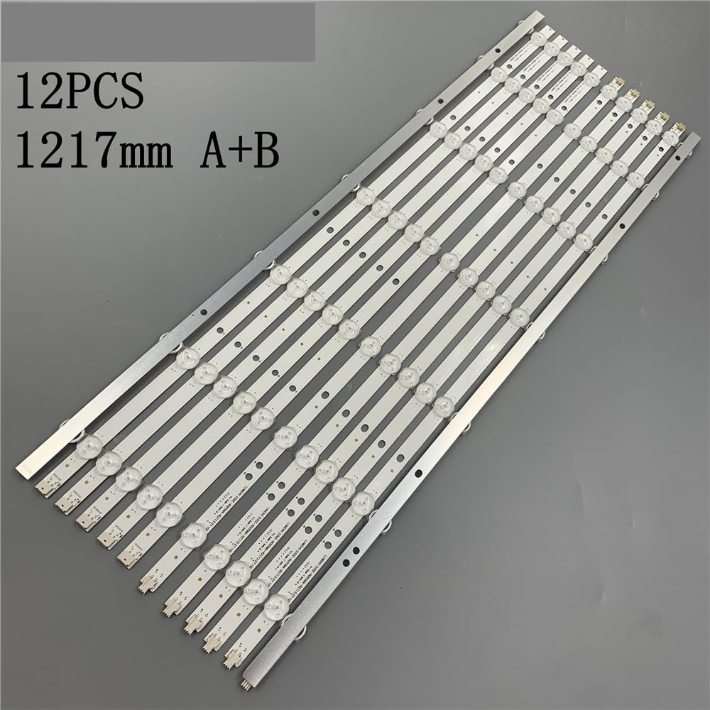 12 PCS LED Backlight Strip Fit for Samsung UN60J6200AF 2013SVS60 3228N1 D3GE-600SMA-R2 D3GE-600SMB-R1 BN96-29074A 29075A 6V image number 1