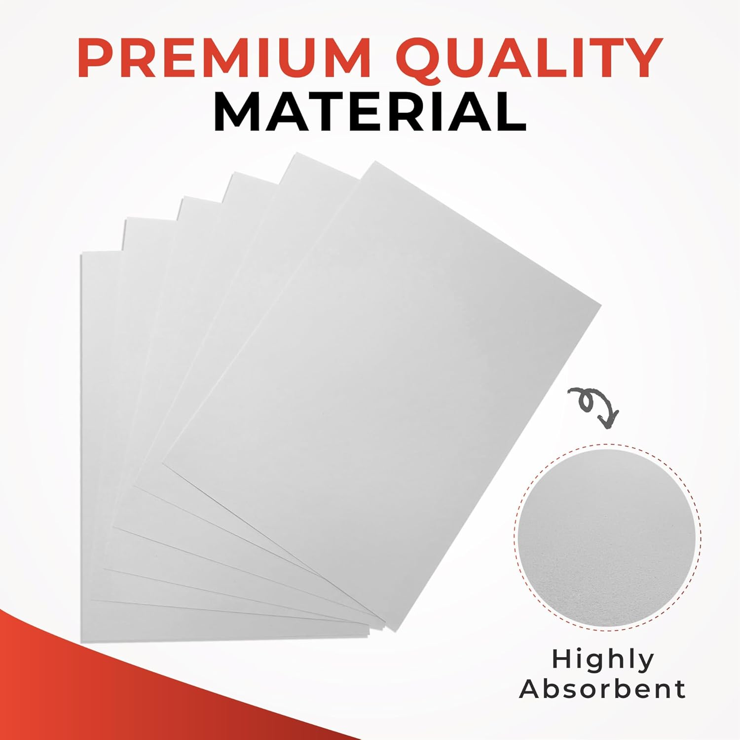 Pack of 6 A4 Blotting Paper Sheets by Janrax image number 4