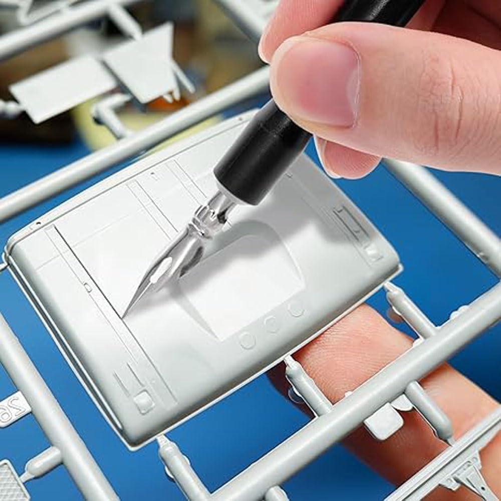 1 Set Accent Color Panel Liner Set Fine Line Drawing Pens for Model Painting, Intricate Artwork and Hobbyists with Multiple Tip Sizes and Smudge Resistant Ink Art Supplies for Detailed Crafting image number 5