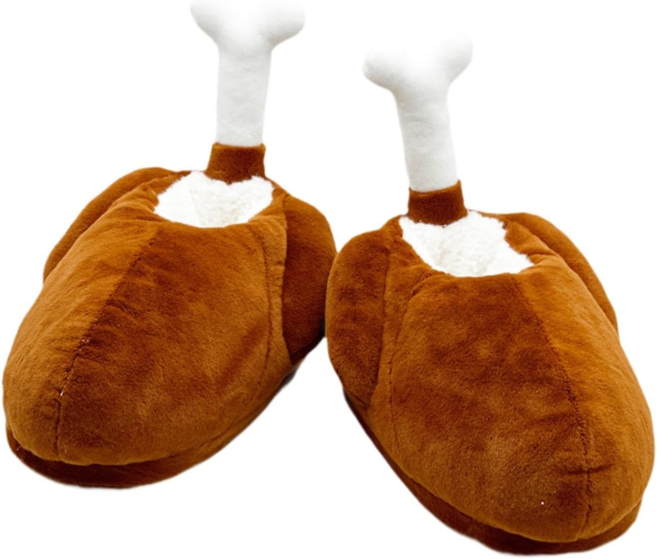 Fuzzy Winter Turkey Slippers Animal Chicken House Slippers for Home Use Carnival