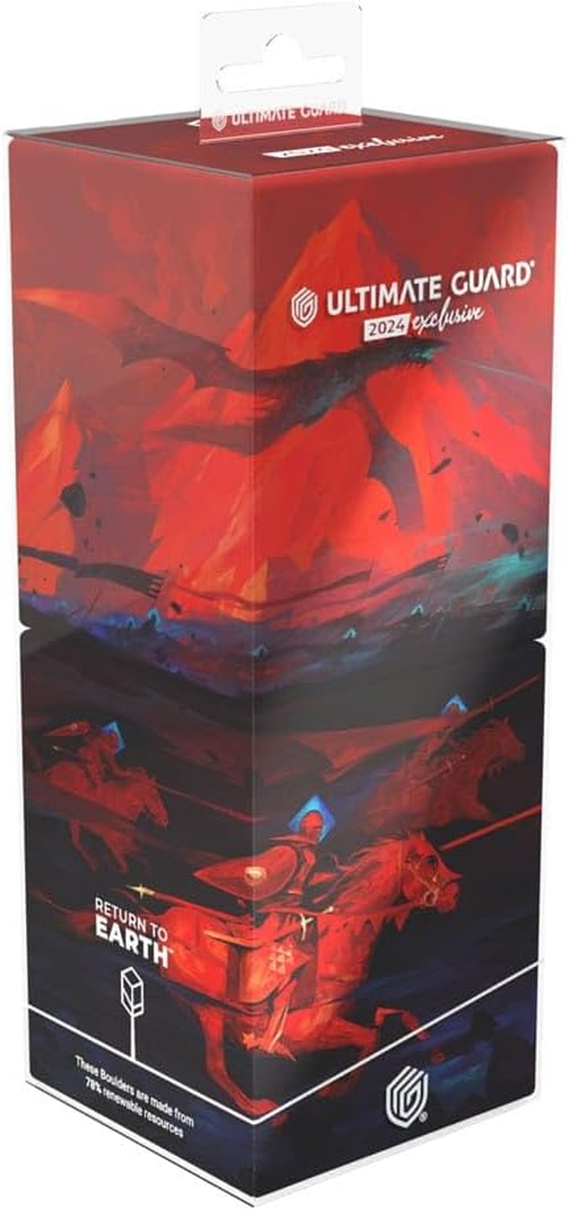 Ultimate Guard RTE Boulder 100+ 2024 Exclusive Duo Dominik Mayer Crowned with Fire Deck Box